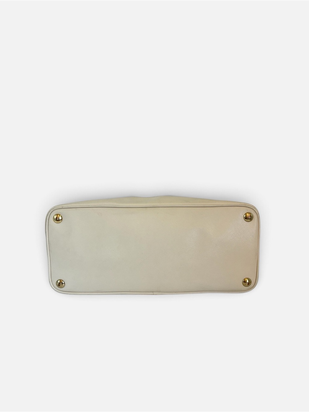 Coach Two-Tone Tan and Cream Dome Satchel - Picture 5 of 11